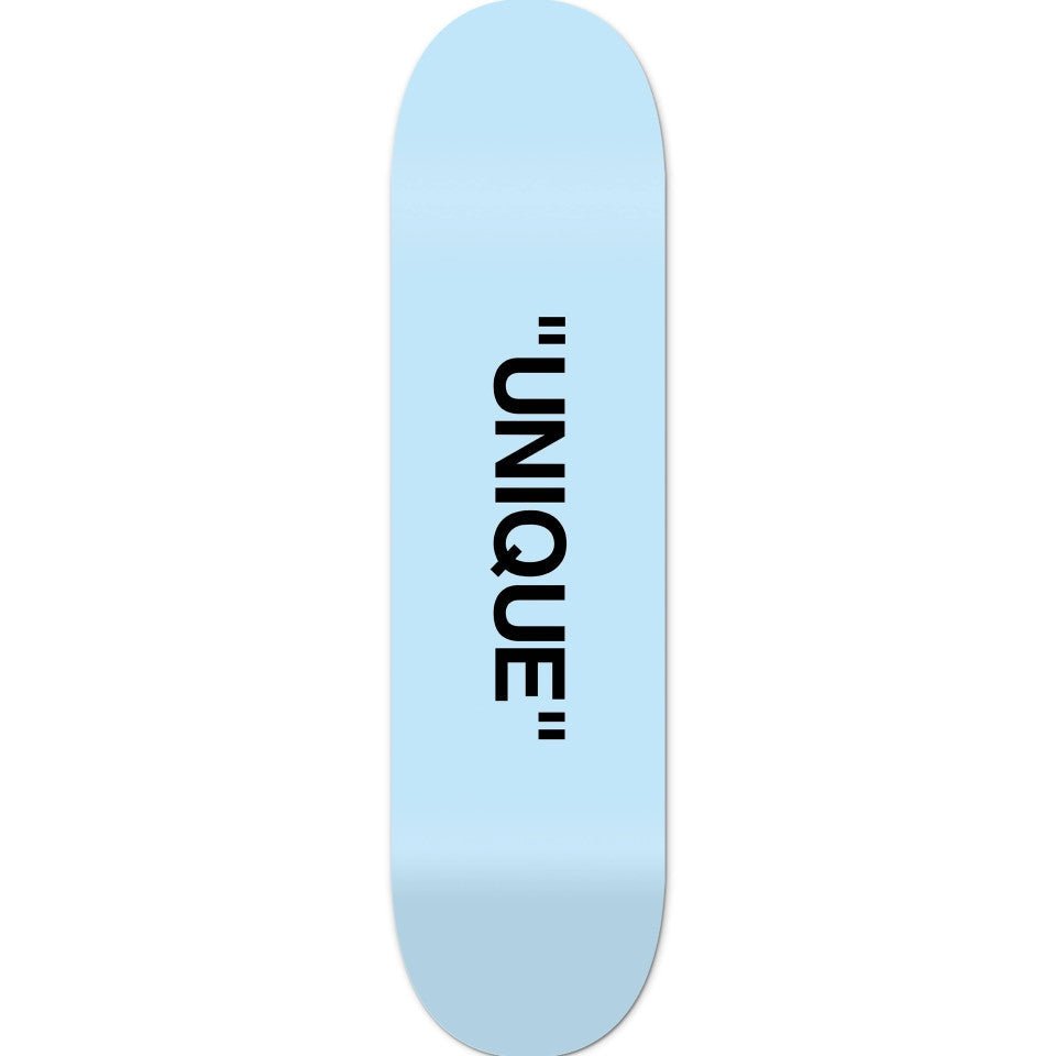 Bundle: "UNIQUE & SKATEBOARD & WALL ART" - Skateboard - The Art Lab Acrylic Glass Art - Skateboards, Surfboards & Glass Prints Wall Decor for your Home.