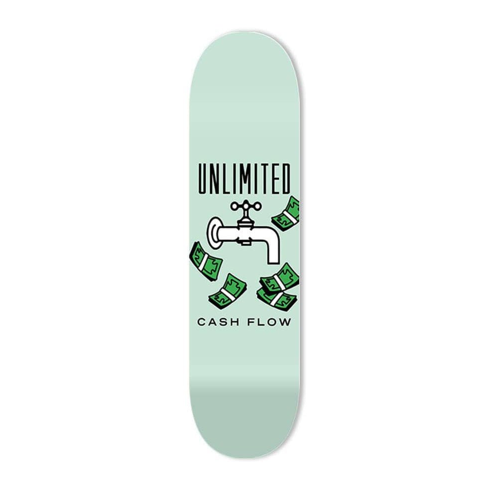 "Cash Flow" - Skateboard - The Art Lab Acrylic Glass Art - Skateboards, Surfboards & Glass Prints Wall Decor for your Home.