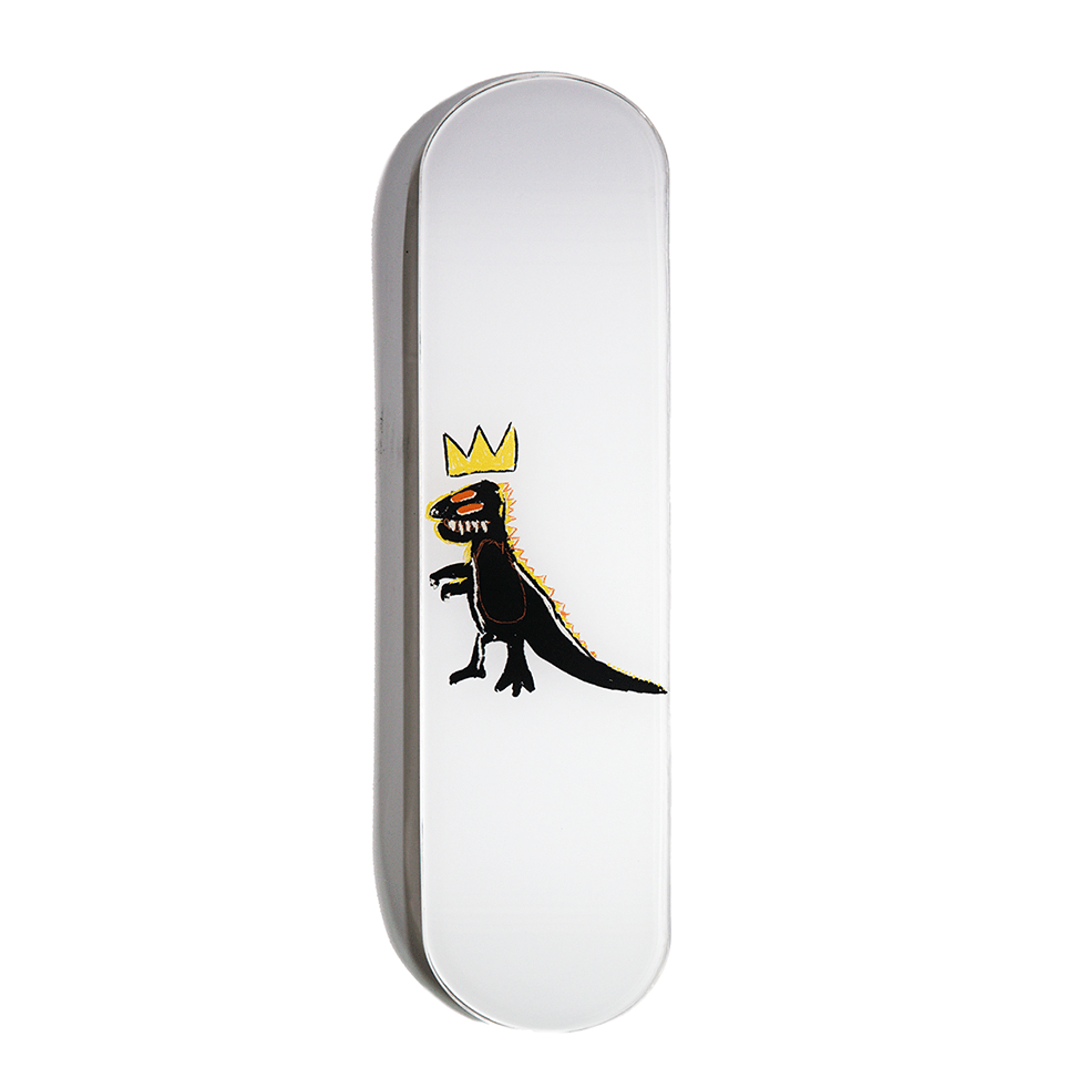 "Dino" - Skateboard - The Art Lab Acrylic Glass Art - Skateboards, Surfboards & Glass Prints Wall Decor for your Home.