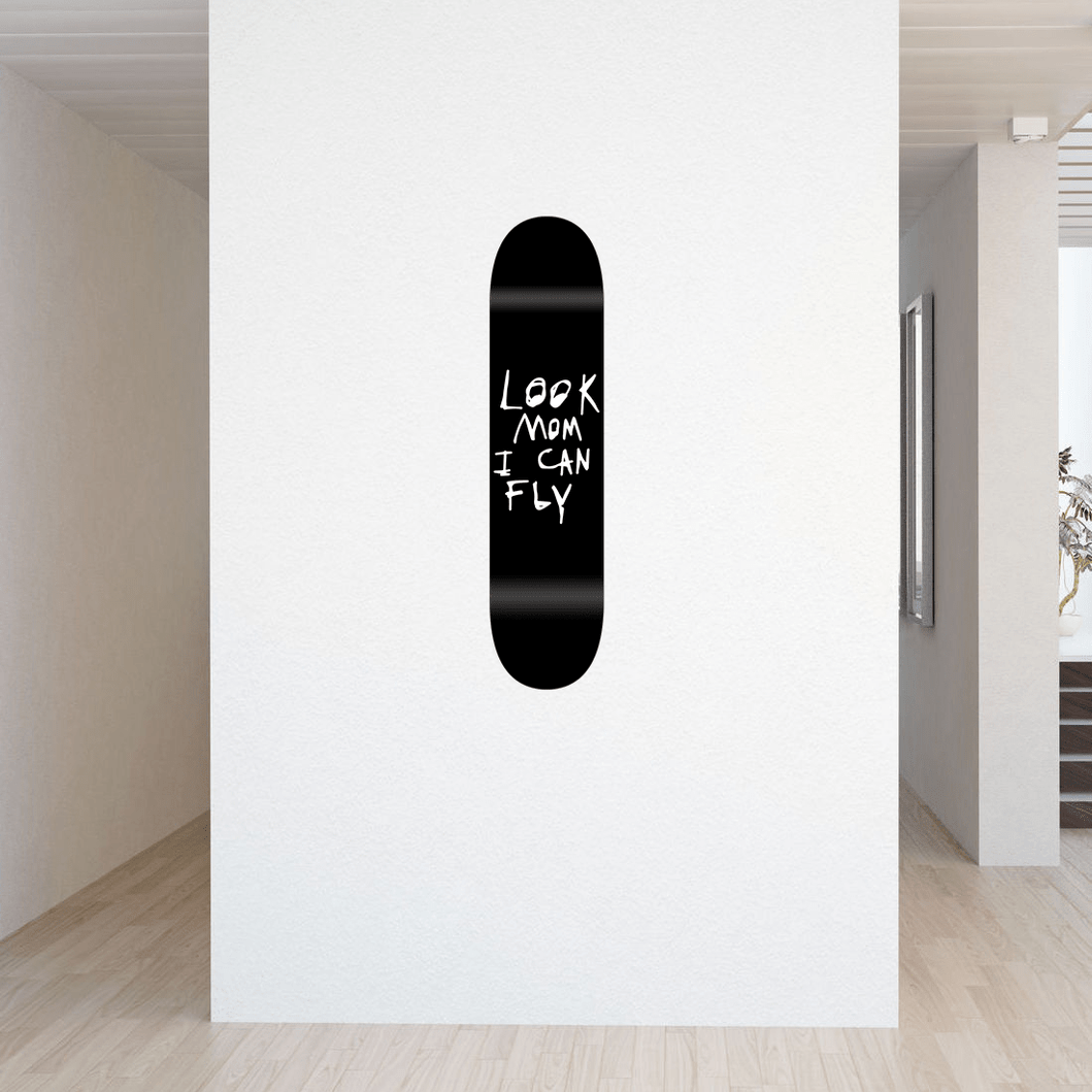 "I Can Fly" - Skateboard - The Art Lab Acrylic Glass Art - Skateboards, Surfboards & Glass Prints Wall Decor for your Home.