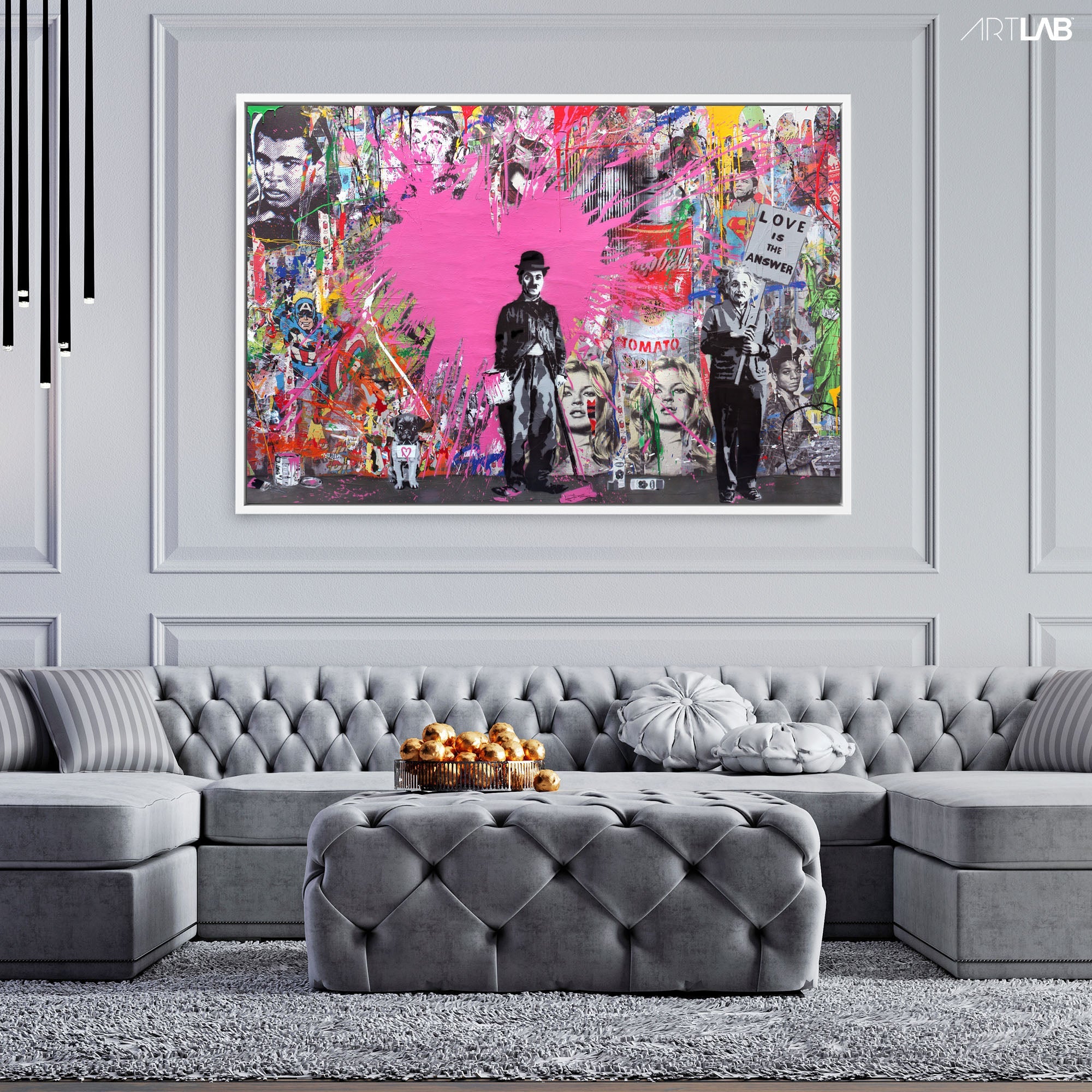 Pink Loves Art