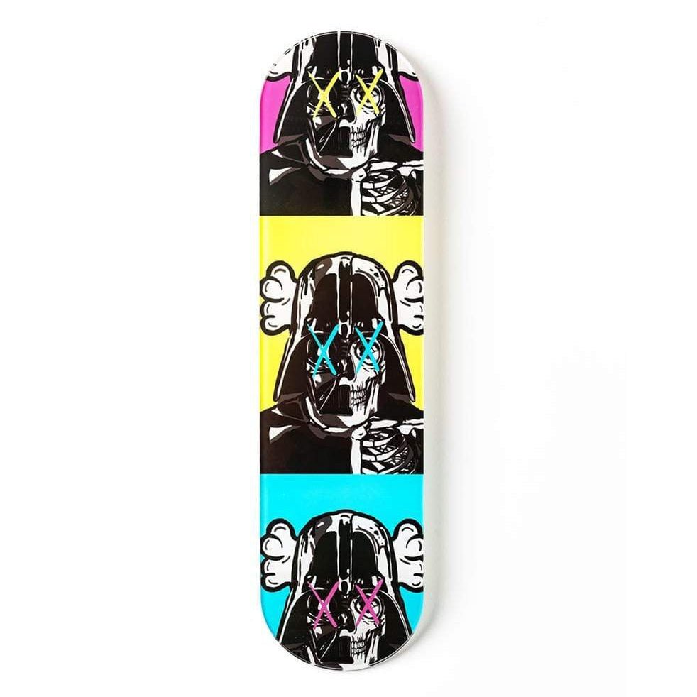 "Space Soldier X Yellow" - Skateboard - The Art Lab Acrylic Glass Art - Skateboards, Surfboards & Glass Prints Wall Decor for your Home.