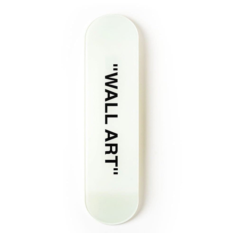 "WALL ART" - Skateboard - The Art Lab Acrylic Glass Art - Skateboards, Surfboards & Glass Prints Wall Decor for your Home.